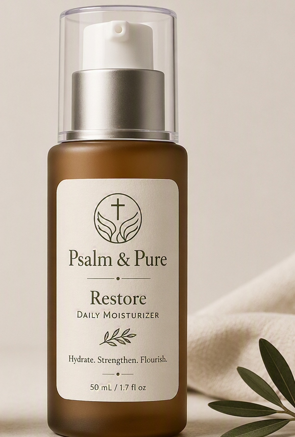 Restore Daily Moisturizer — frosted amber airless pump